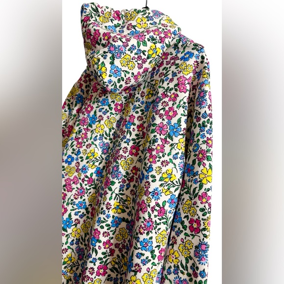 Teddy Fresh Hoodie Floral All over Pattern Small NWOT SIZE S OVERSIZED M/L//XL - Picture 7 of 7